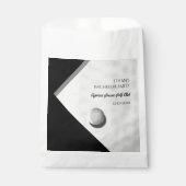 Sachets En Papier Golf Bachelor Party - Golf trip Classic Stylish (Devant)