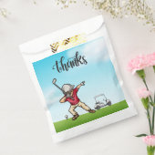 Sachets En Papier Golfer Dabbing sur le terrain de golf merci (Scellé)