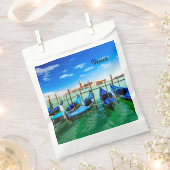 Sachets En Papier Gondolas au Grand Canal à Venise (Coupé)