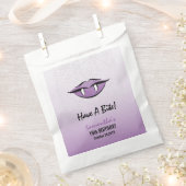 Sachets En Papier Goth Vampire Lèvres Halloween Anniversaire Favoris (Coupé)