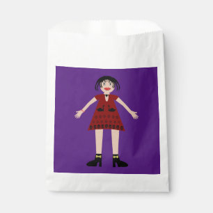 Sachets En Papier Gothique Halloween Vampire Lady
