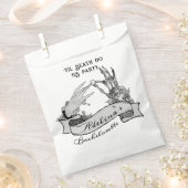 Sachets En Papier Gothique Mariée ou Mort Til Death Bachelorette Wee (Coupé)