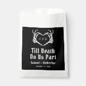 Sachets En Papier Gothique Romantique Squelette main Halloween Maria (Devant)