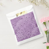 Sachets En Papier gouttelettes d'eau violette (Scellé)
