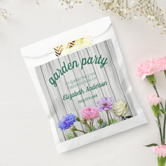 Sachets En Papier Graduation Garden Party (Scellé)