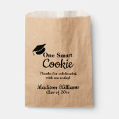 Sachets En Papier Graduation One Smart Cookie To go Treat (Devant)
