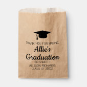 Sachets En Papier Graduation Party Congrat Grad Classe supérieure de (Devant)