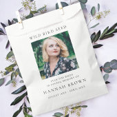 Sachets En Papier Graine d'oiseaux sauvages Memorial | Elegant Chic