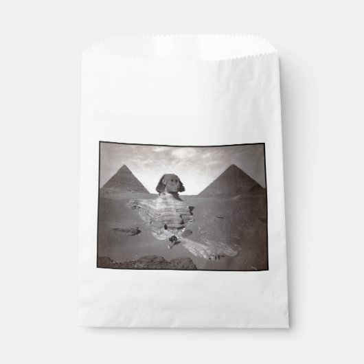 Sachets En Papier Grande Sphinx & Nécropole des pyramides de Gizeh É (Devant)