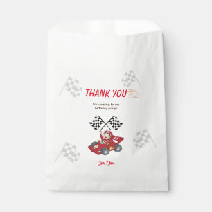 Sachets En Papier Grandir trop vite voiture rouge rapide