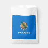 Sachets En Papier Graphique Drapeau de l'état de l'Oklahoma dynamiqu (Devant)