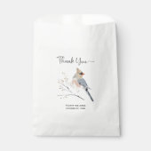 Sachets En Papier Gray and Peach Female Cardinal Générique | (Devant)