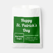 Sachets En Papier Green Business Brand, St. Patrick's Day, sac en pa (Devant)
