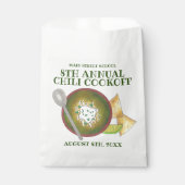 Sachets En Papier Green Chili Verde Chili Cookoff Food Cook (Devant)