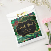 Sachets En Papier Green Safari Agate Anniversaire Merci (Scellé)