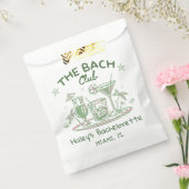 Sachets En Papier Green Whimsical Beach Cocktail Bachelorette Party (Scellé)