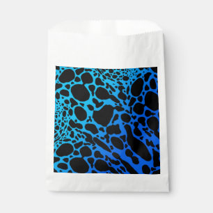 Sachets En Papier Grenouille à tarte à poison bleu