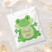 Sachets En Papier Grenouille Anniversaire Pink (Coupé)