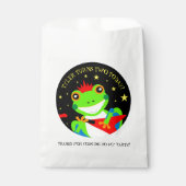 Sachets En Papier Grenouille d'arbre d'anniversaire de Rockin avec g (Devant)