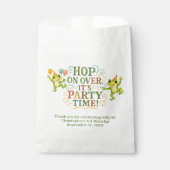 Sachets En Papier Grenouille personnalisée Enfants Enfants Garçon fi (Devant)