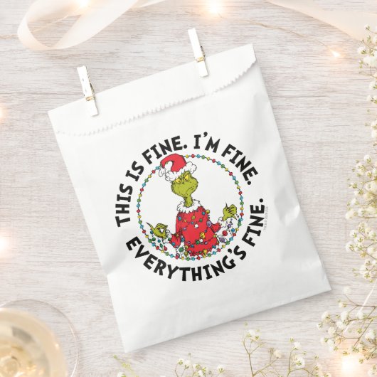 Sachets En Papier Grinch | Everything's Fine (Coupé)