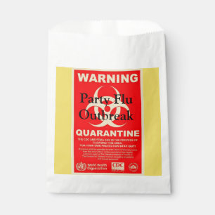 Sachets En Papier Grippe de fête