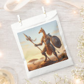 Sachets En Papier guerrier girafe (Coupé)