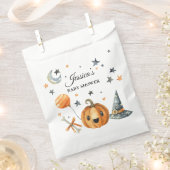Sachets En Papier Halloween Baby shower Little Boo Favoriser les sac (Coupé)