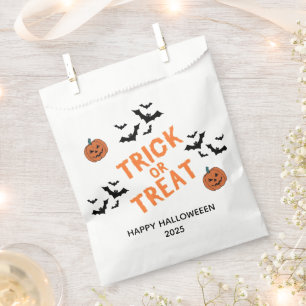 Sachets En Papier Halloween Baguette ou traitement Bonbons Favoriser