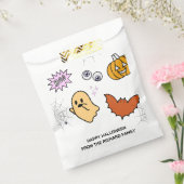 Sachets En Papier Halloween Boo | Candy Design Moderne (Scellé)
