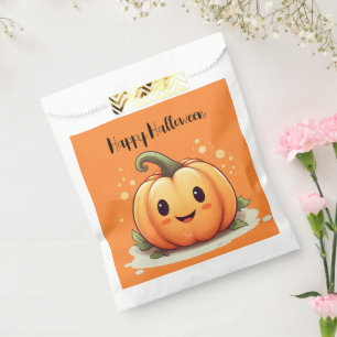 Sachets En Papier Halloween citrouille mignon