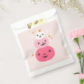 Sachets En Papier Halloween Citrouille rose (Scellé)