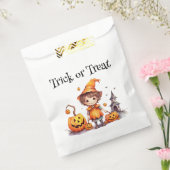Sachets En Papier Halloween Citrouille Sweet Traitements - Favoriser (Scellé)