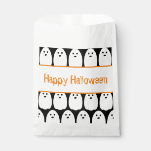Sachets En Papier Halloween Cute Ghosts