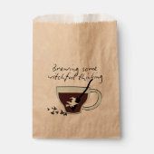 Sachets En Papier Halloween de Mikitiez espresso sorcière café (Devant)