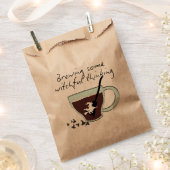 Sachets En Papier Halloween de Mikitiez espresso sorcière café (Coupé)