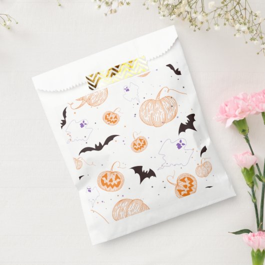 Sachets En Papier Halloween délices (Scellé)