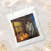 Sachets En Papier Halloween effrayant (Coupé)