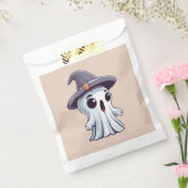 Sachets En Papier Halloween : Fantôme avec chapeau. (Scellé)