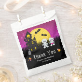 Sachets En Papier Halloween fête d'anniversaire maman rose (Coupé)