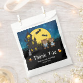 Sachets En Papier Halloween fête d'anniversaire Werewolf Blue (Coupé)