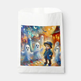 Sachets En Papier HALLOWEEN ~ Garçon et Fantômes ~