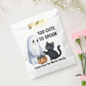 Sachets En Papier Halloween Ghost Chat Trop mignon Pour Parler (Scellé)