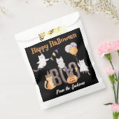Sachets En Papier Halloween heureux et personnalisé | KITTENS & BOO (Scellé)