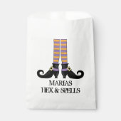 Sachets En Papier Halloween jolie sorcière lunaire simples bas (Devant)