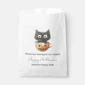 Sachets En Papier Halloween Merci Spell (Devant)