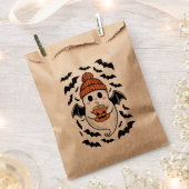 Sachets En Papier Halloween mignon Fantôme automne Éffrayante saison (Coupé)