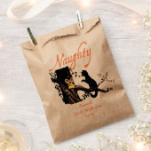 Sachets En Papier Halloween Naughty ou Nice Cadeau Favoriser sac (Coupé)