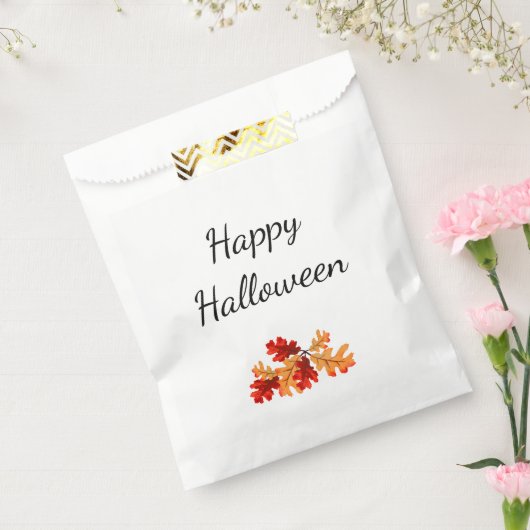 Sachets En Papier Halloween Party Élégant automne Foliing (Scellé)