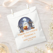 Sachets En Papier Halloween Petit Boo Ghost Baby shower (Coupé)